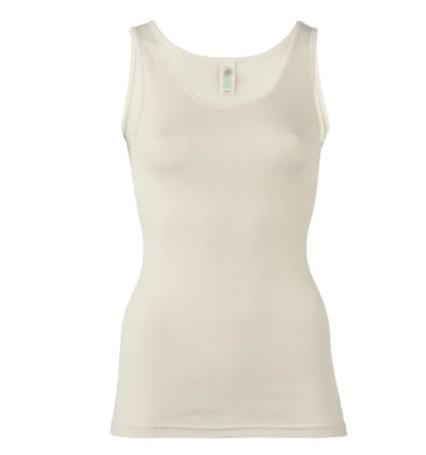 Ladies Tanktop cotton - Off white