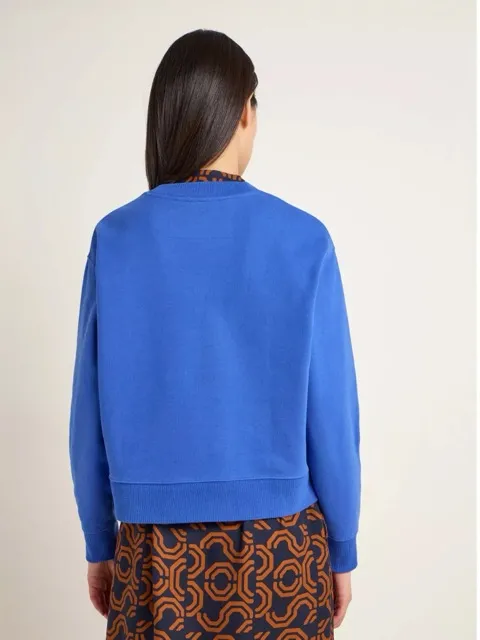 Statement Sweatshirt - Cobalt blauw - Afbeelding 5