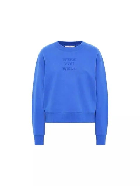 Statement Sweatshirt - Cobalt blauw - Afbeelding 6