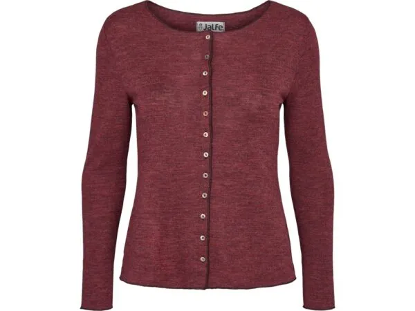 Cardigan Wool - plum