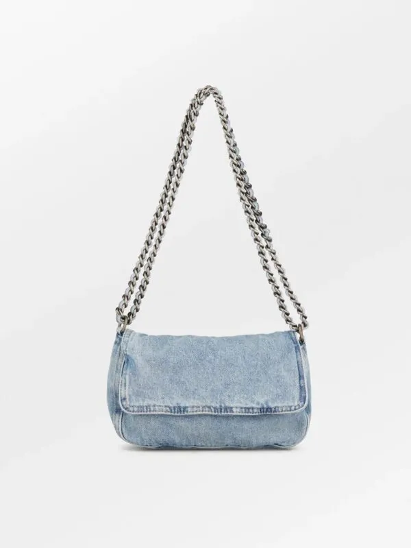 Washed Denima Hollis Bag - Denim