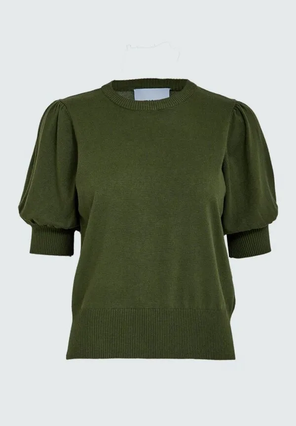 MSLiva Knit Tee - Army green